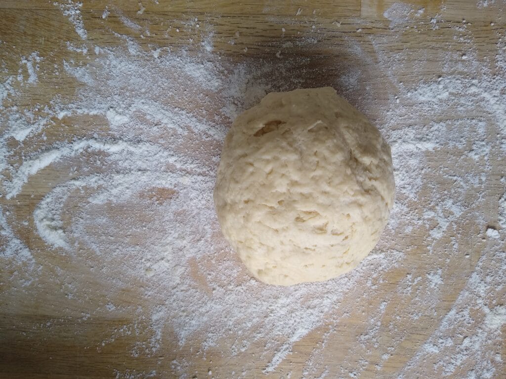 Ball of dough and flour, Dinky Bakers