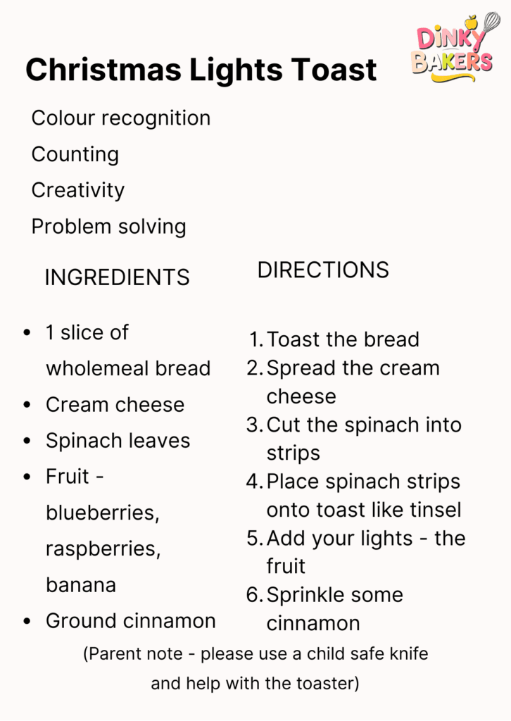 christmas lights toast